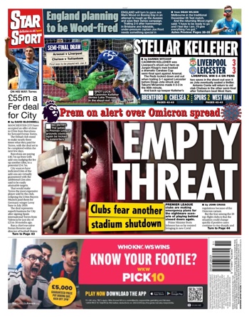 Daily Star Backpage