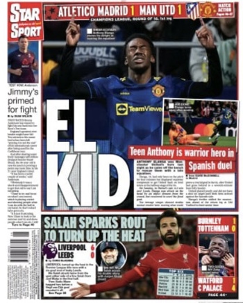 Daily Star Backpage