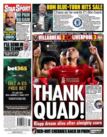Daily Star Backpage