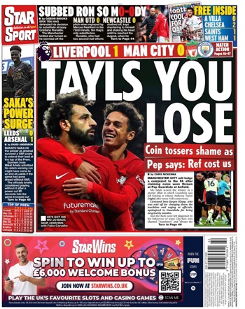 Daily Star Backpage