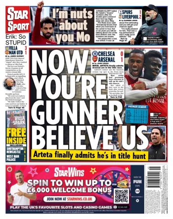 Daily Star Backpage