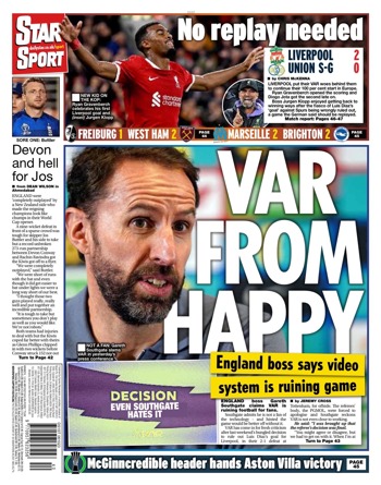 Daily Star Backpage