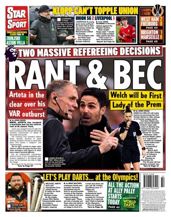 Daily Star Backpage