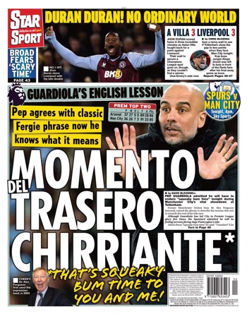 Daily Star Backpage
