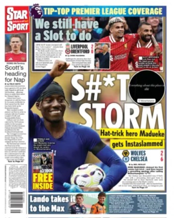 Daily Star Backpage