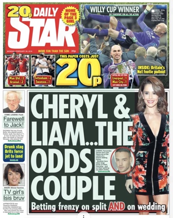 Daily Star Frontpage