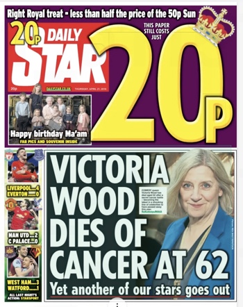 Daily Star Frontpage