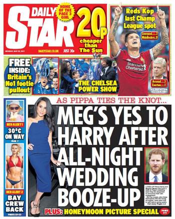 Daily Star Frontpage
