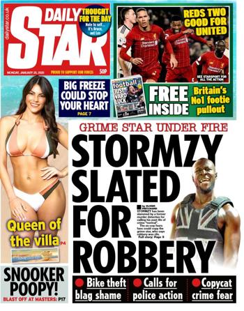 Daily Star Frontpage