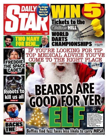 Daily Star Frontpage