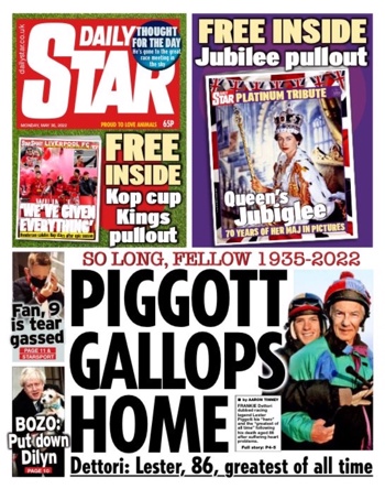 Daily Star Frontpage