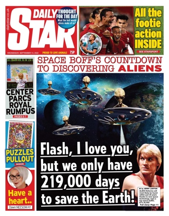 Daily Star Frontpage