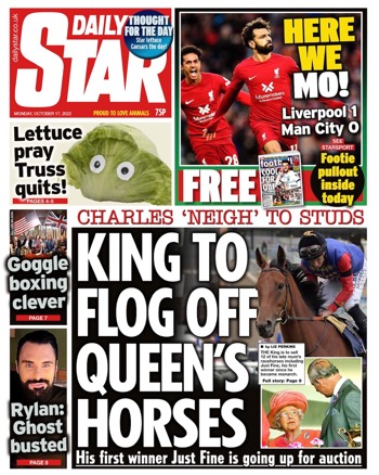 Daily Star Frontpage