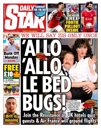 Daily Star Frontpage