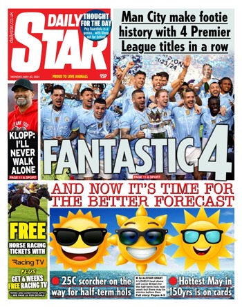 Daily Star Frontpage
