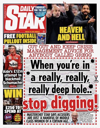 Daily Star Frontpage