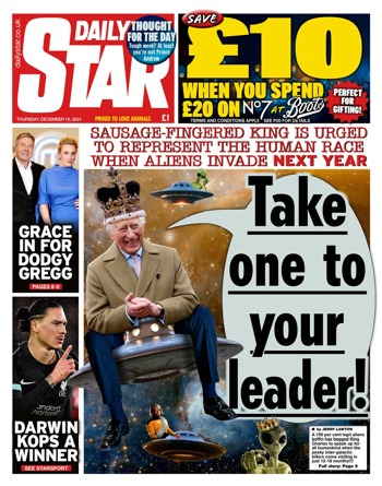 Daily Star Frontpage