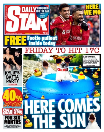 Daily Star Frontpage