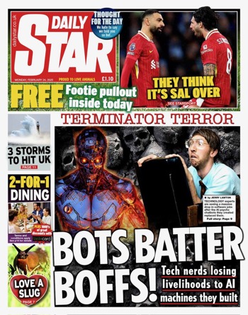 Daily Star Frontpage