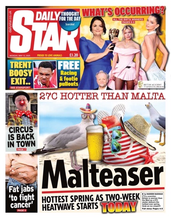 Daily Star Frontpage