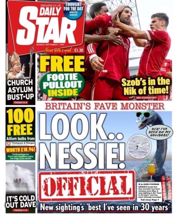 Daily Star Frontpage