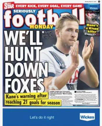 Daily Star Seriously Football Cover