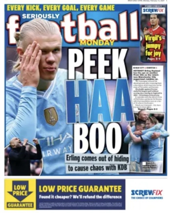 Daily Star Seriously Football Cover