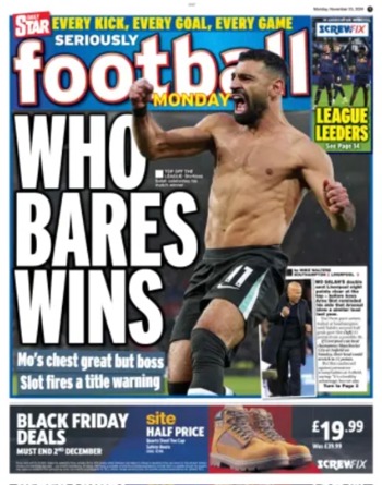 Daily Star - Seriously Football Cover