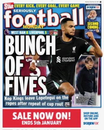 Daily Star - Seriously Football Cover