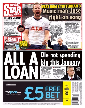 Daily Star Sunday Backpage