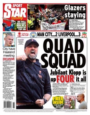 Daily Star Sunday Backpage