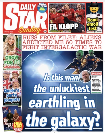 Daily Star Sunday Frontpage