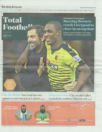 Daily Telegraph Backpage