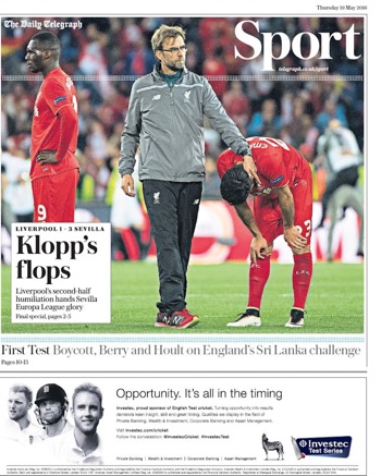 Daily Telegraph Backpage