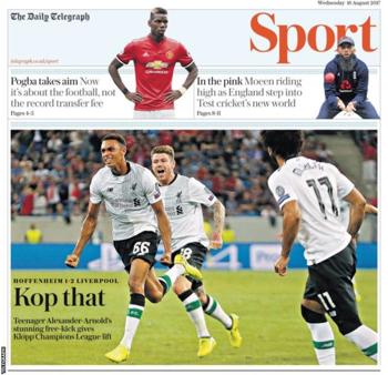 Daily Telegraph Backpage