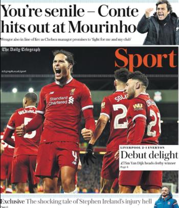 Daily Telegraph Backpage