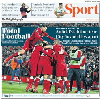 Daily Telegraph Backpage