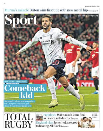 Daily Telegraph Backpage