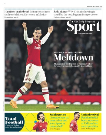 Daily Telegraph Backpage