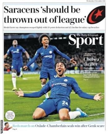 Daily Telegraph Backpage