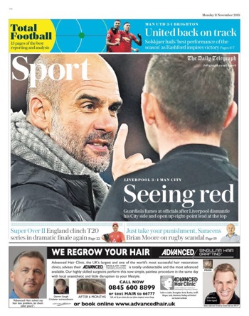 Daily Telegraph Backpage
