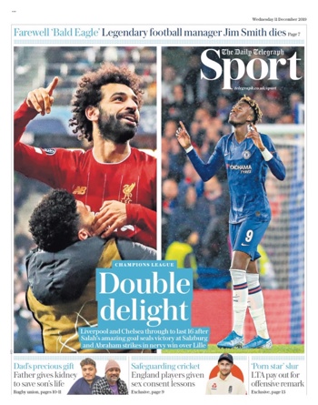 Daily Telegraph Backpage