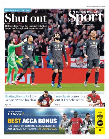 Daily Telegraph Backpage