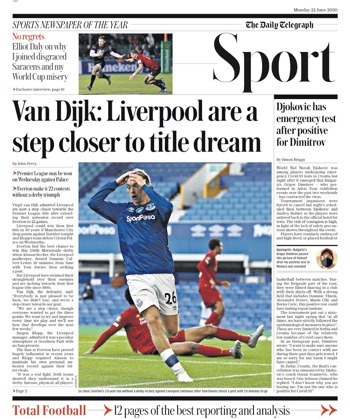 Daily Telegraph Backpage