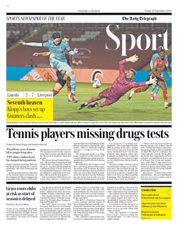 Daily Telegraph Backpage