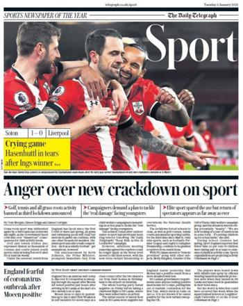 Daily Telegraph Backpage