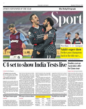 Daily Telegraph Backpage