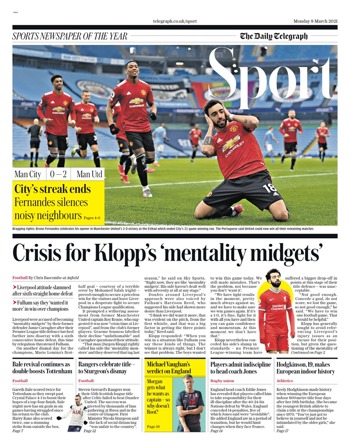 Daily Telegraph Backpage