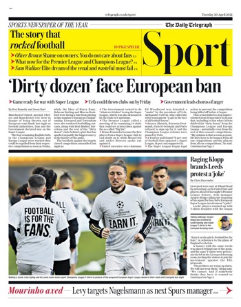 Daily Telegraph Backpage