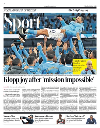 Daily Telegraph Backpage
